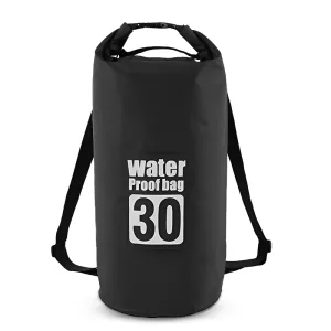 Swim Dry Bag/Backpack - 30L Black