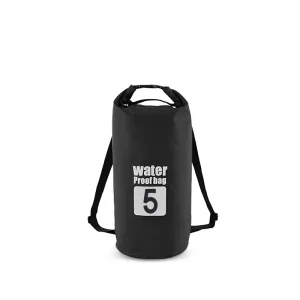 Swim Dry Bag/Backpack - 5L Black