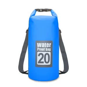 Swim Dry Bag/Backpack - 20L Blue
