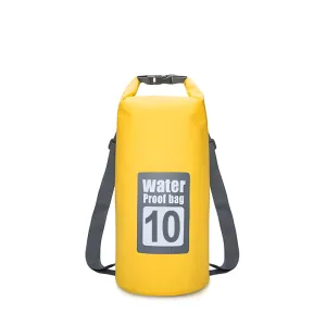 Swim Dry Bag/Backpack - 10L Yellow