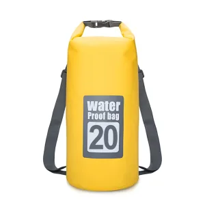 Swim Dry Bag/Backpack - 20L Yellow