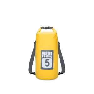 Swim Dry Bag/Backpack - 5L Yellow