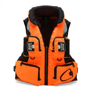 Kayak Life Jacket Buoyancy Aid - Orange, XXL