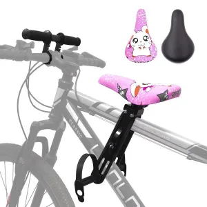Front-Mounted Child Bike Seat - Pink Seat-Handlebar