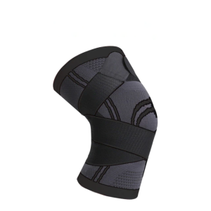 Knee Support for Running, Walking and Cycling - Black, M