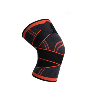 Knee Support for Running, Walking and Cycling - Orange, S