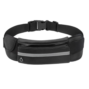 Runners Bum Bag - Black 1