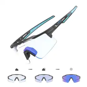 Photochromic Cycling Glasses - Mountain Bike - Black-Blue
