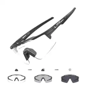 Photochromic Cycling Glasses - Mountain Bike - Black