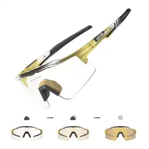 Photochromic Cycling Glasses - Mountain Bike - Gold
