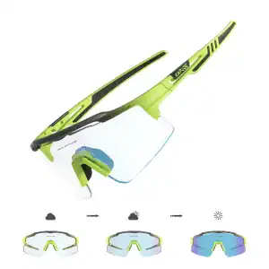 Photochromic Cycling Glasses - Mountain Bike - Green-Blue