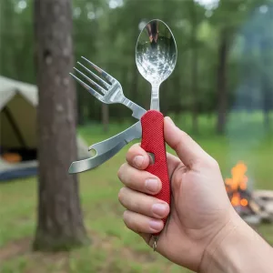 Camping Utensil Tool 4-in-1 Multifunctional Tableware