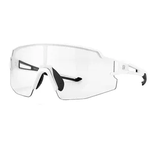 Photochromic Cycling MTB Glasses Protection Goggles - White