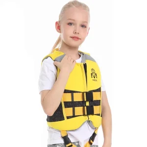 Neoprene Life Jacket for Kids - Yellow