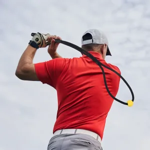 golf swing trainer, golf trainer, golf training aid, golf swing rope