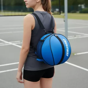 basketball bag, ball bag, shoulder strap bag