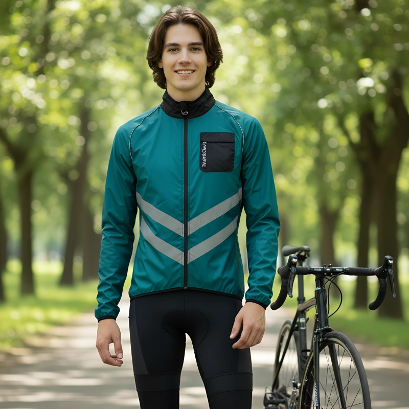rainproof jacket, windbreaker jacket, cycling jacket, reflective jacket, reflective cycling jacket, windproof cycling jacket