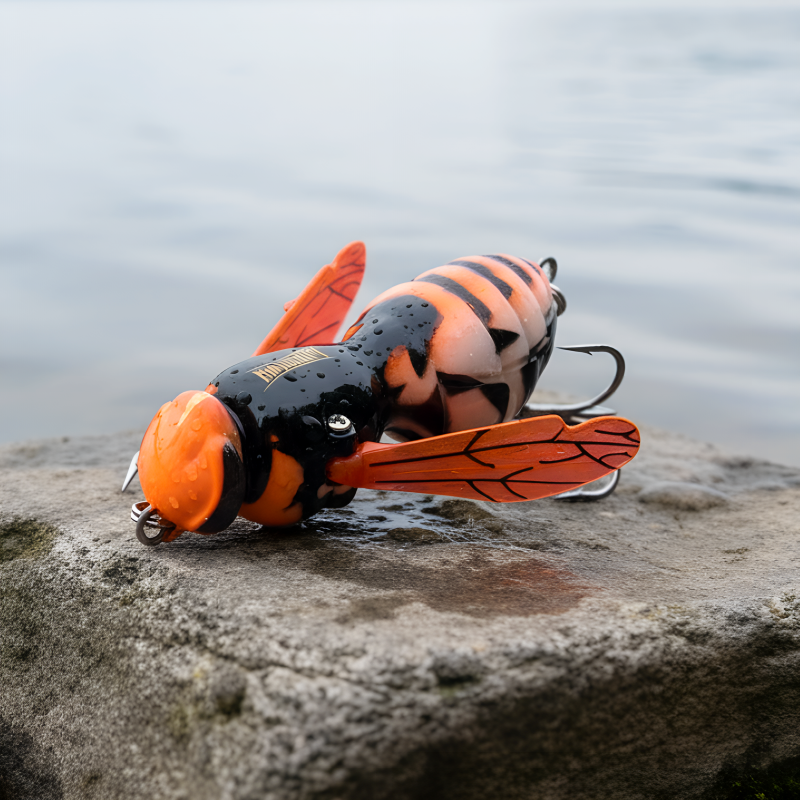 fishing lure, fishing bait, insect lure, floating bait, wasp lure