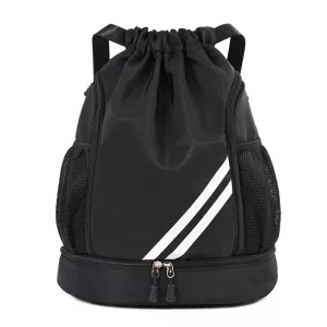 Football Backpack Sports Bag - Black