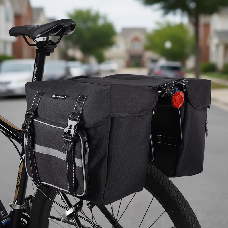 bicycle rear rack bag, bicycle rear bag