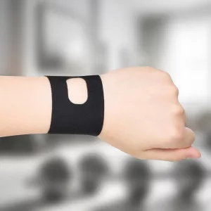 wrist brace, wrist strap, wrist support, wristband