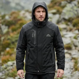 mens jacket, waterproof jacket, hiking jacket, windproof jacket, camping jacket, outdoor sports jacket