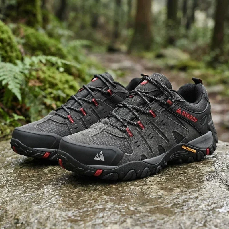 hiking shoes, waterproof shoes, waterproof sneakers, suede leather shoes